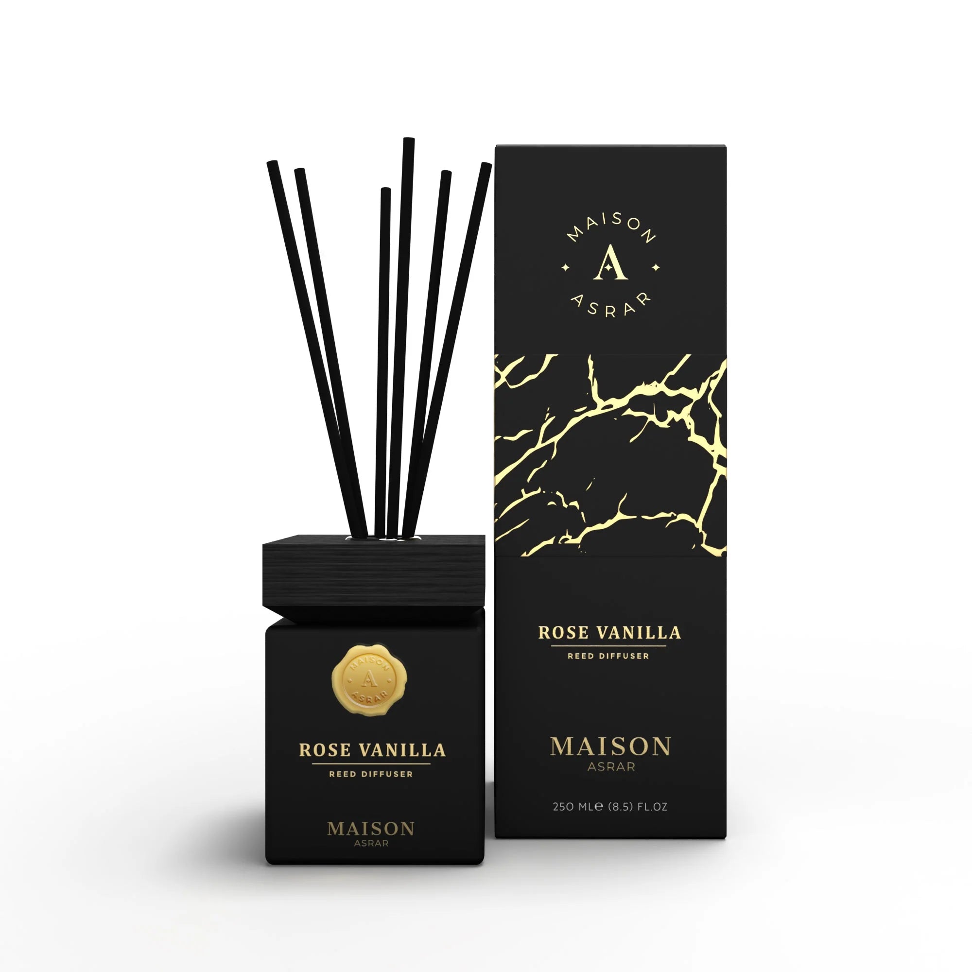 Maison Asrar Reed Diffuser- Rose Vanilla